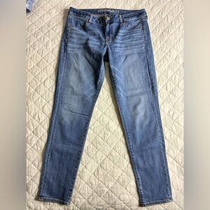 American Eagle Outfitters Light Blue Stretch Jeans